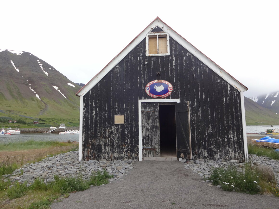 A museum dedicated to dry fish in Flateyri. COURTESY A. KENDRA GREENE